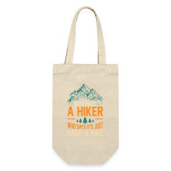 Hiking Mountain Trail Backpacking Outdoors Poaching - Gift Bag for Bottles - nature - Front