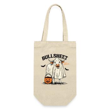 Déguisement de vache d’Halloween Jeux de mots drôles Fans d’animaux - Sac à bouteille - nature - Devant