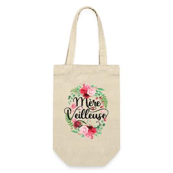 Mère Veilleuse Merveilleuse Fête Des Mères - Sac à bouteille - nature - Devant