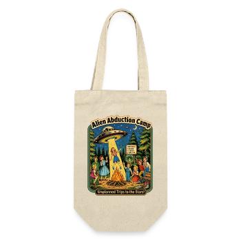 Alien Abduction Camp: Unplanned Trips - Gift Bag for Bottles - nature - Front