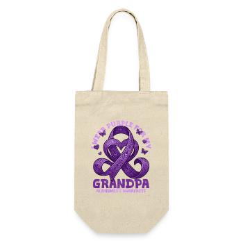 Grandpa – Alzheimer's Education - Gift Bag for Bottles - nature - Front