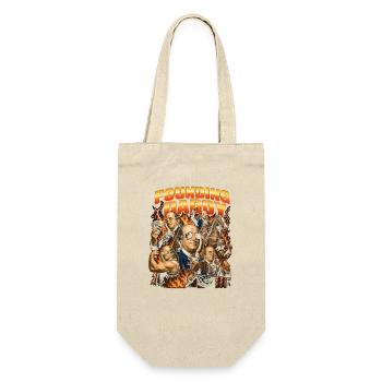 Founding Father Ben Franklin, July 4 - Gift Bag for Bottles - nature - Front