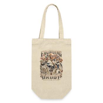 Founding Father George Washington, July 4 - Gift Bag for Bottles - nature - Front