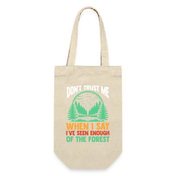 Hiking Mountain Trail Backpacking Outdoors Poaching - Gift Bag for Bottles - nature - Front