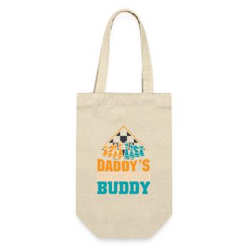 Chess Chess Player Chessboard - Gift Bag for Bottles - nature - Front