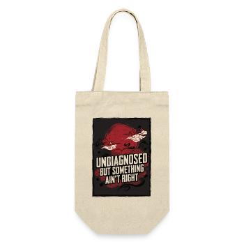 Not diagnosed, but something is wrong - Gift Bag for Bottles - nature - Front