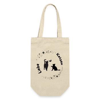 Moon Magic Cat Love - Gift Bag for Bottles - nature - Front