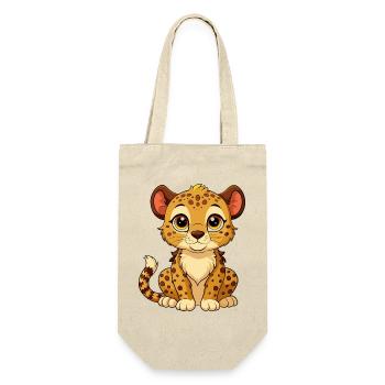 Bébé guépard mignon - Sac à bouteille - nature - Devant