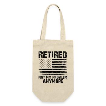 Retraite, ce n’est plus mon problème - Sac à bouteille - nature - Devant