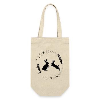 Amour du lapin de l’anneau stellaire - Sac à bouteille - nature - Devant