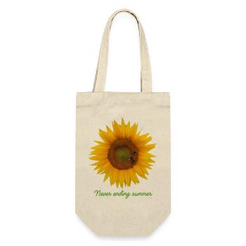 Tournesol d’été infini - Sac à bouteille - nature - Devant