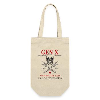 Gen X – Élevé à l’extérieur est resté dur - Sac à bouteille - nature - Devant