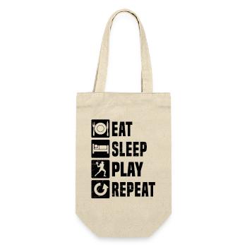 Idée cadeau pour le joueur de terrain avec des sports de raquette - Sac à bouteille - nature - Devant