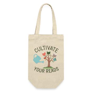 Jardin de lecture : Cultivez la lecture - Sac à bouteille - nature - Devant