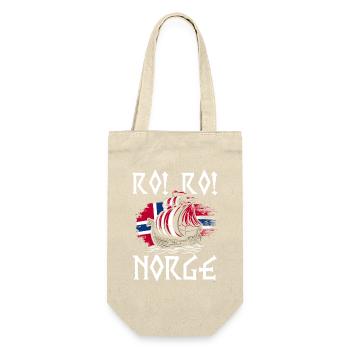 Norvège des fjords Norge Navire scandinave ro-viking - Sac à bouteille - nature - Devant