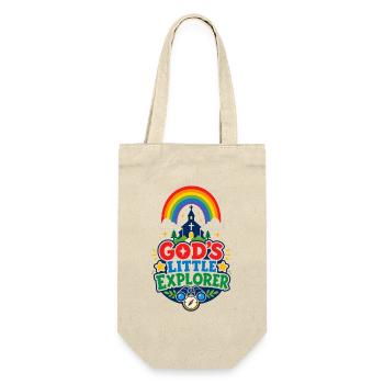 Le petit explorateur de Dieu - Sac à bouteille - nature - Devant