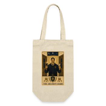 Agent de sécurité | Tarot de sécurité - Sac à bouteille - nature - Devant