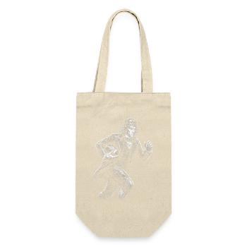 James Madison American Football  - Geschenkbeutel für Flaschen - Natur - Vorne