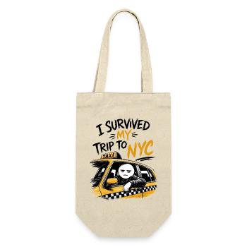 Taxi New York City Gelber Humor NYC Meme - Geschenkbeutel für Flaschen - Natur - Vorne