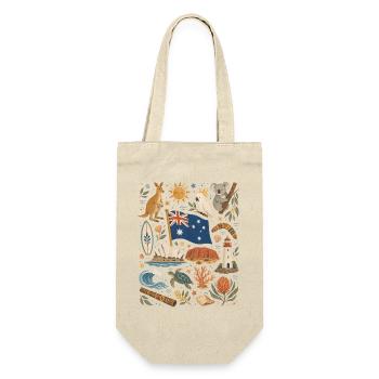 Australia | Outback, Coast & Adventure - Gift Bag for Bottles - nature - Front