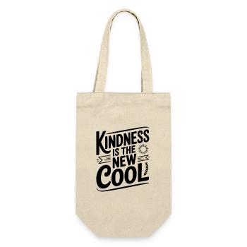 Kindness Is The New Cool - Gift Bag for Bottles - nature - Front