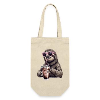 Sloth Iced Coffee - Gift Bag for Bottles - nature - Front
