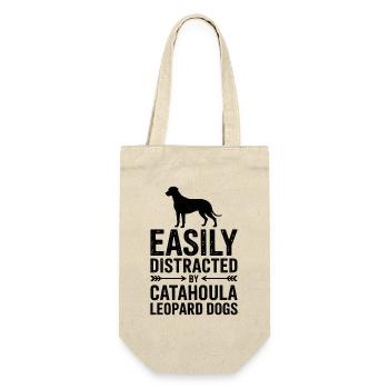 Louisiana Catahoula Leopard Dog Saying Gift - Gift Bag for Bottles - nature - Front