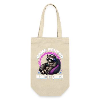 Jeu vidéo Gamer Gaming Raccoon - Sac à bouteille - nature - Devant