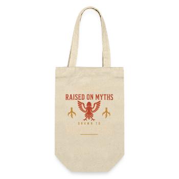 Harpyie Griechische Mythologie Fantasy Monster - Geschenkbeutel für Flaschen - Natur - Vorne