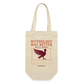 Harpyie Griechische Mythologie Fantasy Monster - Geschenkbeutel für Flaschen - Natur - Vorne