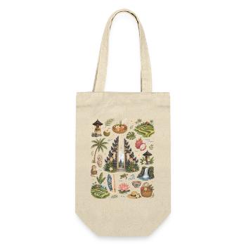 Bali | Temples, Tropics & Wanderlust - Gift Bag for Bottles - nature - Front