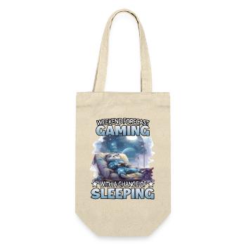 Weekend Forecast Gaming Panda - Gift Bag for Bottles - nature - Front