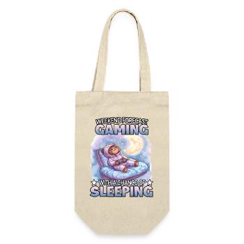 Week-end de jeux vidéo : Paresseux endormi - Sac à bouteille - nature - Devant