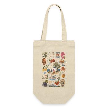 Crete | Olives, sea & island culture - Gift Bag for Bottles - nature - Front