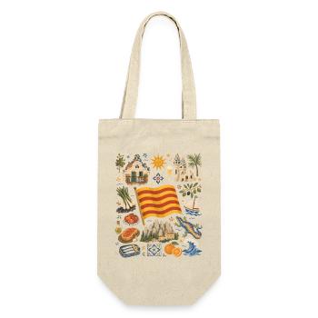 Catalonia | Gaudí, Coast & Pleasure - Gift Bag for Bottles - nature - Front