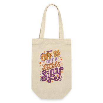 Off To Get A Little Silly - Gift Bag for Bottles - nature - Front