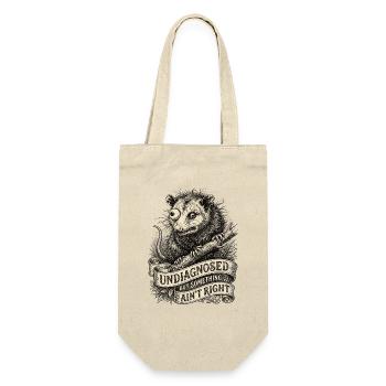 Undiagnosed but something ain't right - Gift Bag for Bottles - nature - Front