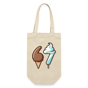 67 mème Dual Cream Duo - Sac à bouteille - nature - Devant