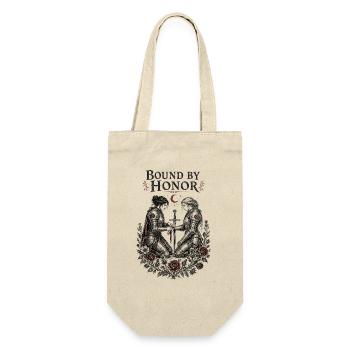 Bound by Honor | Medieval Gothic Love - Gift Bag for Bottles - nature - Front