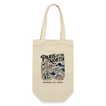 Paris Of The North Dawson City Yukon - Gift Bag for Bottles - nature - Front