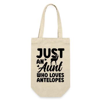 Antelope Aunt Animal Humor - Gift Bag for Bottles - nature - Front