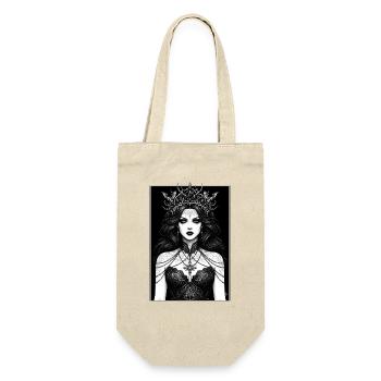 Gothic Shadow Queen - Gift Bag for Bottles - nature - Front