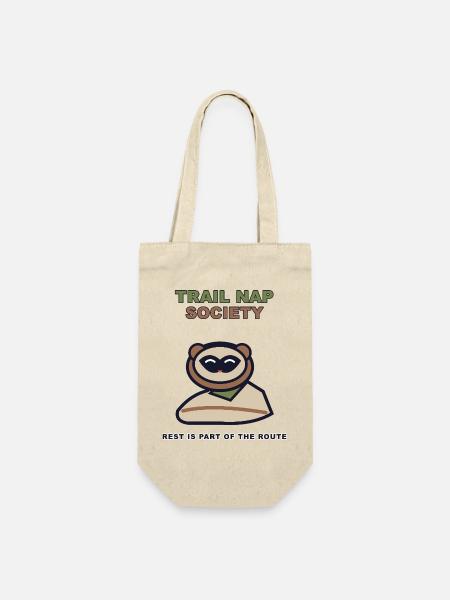 Trail Nap Society - Geschenkbeutel für Flaschen - Natur