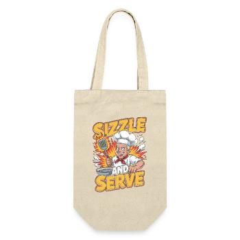Restaurant Chef Sizzle And Serve Culinary Arts - Gift Bag for Bottles - nature - Front