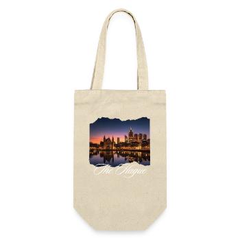 The Hague Evening Light Skyline - Gift Bag for Bottles - nature - Front