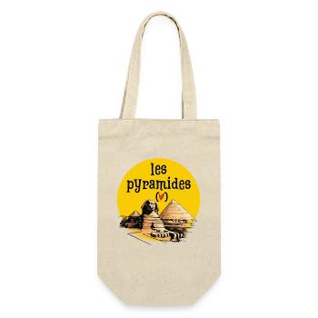 Egypt I love the pyramids - Gift Bag for Bottles - nature - Front