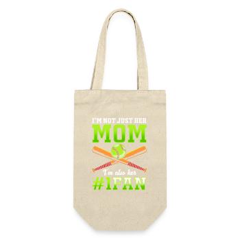 Softball Mom - Gift Bag for Bottles - nature - Front