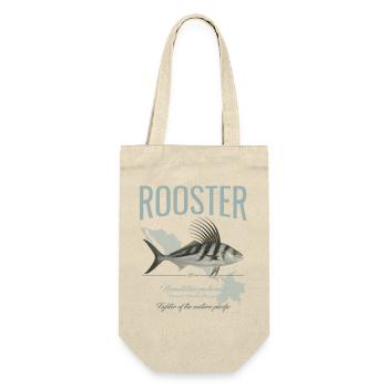 Rooster Fisch Inshore Angeln im Pazifik in Amerika - Geschenkbeutel für Flaschen - Natur - Vorne