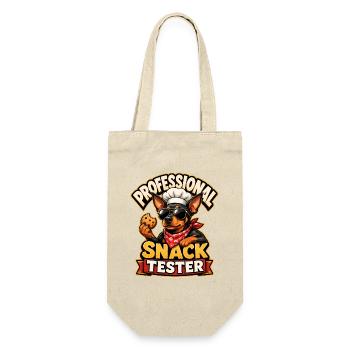Miniature Pinscher - Gift Bag for Bottles - nature - Front
