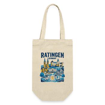 Classement Allemagne Old Town Skyline Vintage - Sac à bouteille - nature - Devant